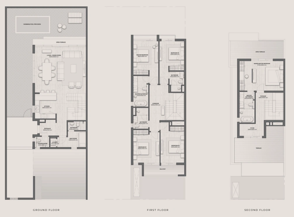 D Villas interior view