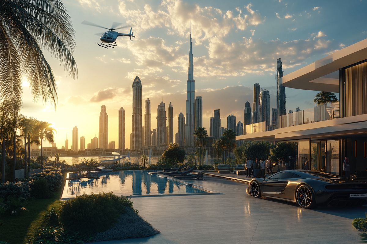 New generation skyscrapers in Dubai